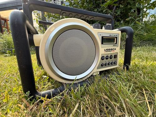 PerfectPro USBBox incl gratis 4xC, Audio, Tv en Foto, Radio's, Gebruikt, Bouwradio, Ophalen of Verzenden