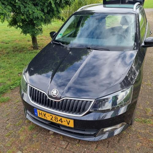 Skoda Fabia 1.4TDI 66KW Combi 2015 Zwart, Auto's, Skoda, Bedrijf, Fabia, ABS, Airbags, Airconditioning, Bluetooth, Boordcomputer