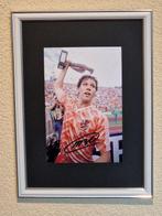 Marco van Basten foto met handtekening en COA EK 88 EK 1988, Overige typen, Ophalen of Verzenden, Zo goed als nieuw, Ajax