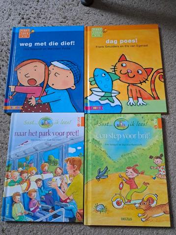 Kinder-boekenpakket - AVI START, 1 en 2 - 12 stuks - 10,- beschikbaar voor biedingen
