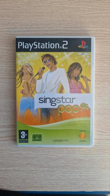 Singstar Pop PS2 - Goede Staat! beschikbaar voor biedingen