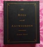 boek ; het boek met alle antwoorden, volgnr 22, Boeken, Overige typen, Ophalen of Verzenden, Zo goed als nieuw, Carol Bolt