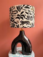 Zwarte vaas-lamp 48 cm, Ophalen of Verzenden, Nieuw, Minder dan 50 cm