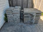 Natuurstenen tegels (40x40 cm) & klinkers (ca. 4x15 cm), Tuin en Terras, Ophalen, Zo goed als nieuw, Composiet