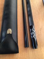 Biljartkeu met koker, Ophalen of Verzenden, Gebruikt, Keu of Ballen