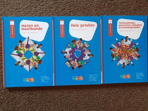 3 boeken rekenonderwijs: Meten en meetkunde, hele getallen,, Boeken, Studieboeken en Cursussen, Zo goed als nieuw, HBO, Beta, Ophalen of Verzenden
