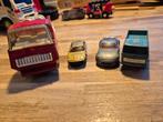 Vintage Speelgoedauto's - Set van 4, Kinderen en Baby's, Speelgoed | Overig, Ophalen of Verzenden, Gebruikt, Jongen of Meisje