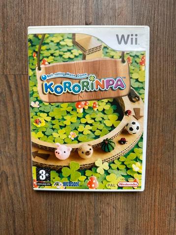 Wii spel Kororinpa, met instructieboekje ( ‘marble mania’)