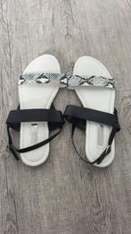 Sandalen, maat 39, slangenprint, nieuw, Kleding | Dames, Schoenen, Atmosphere, Zwart, Nieuw, Sandalen of Muiltjes
