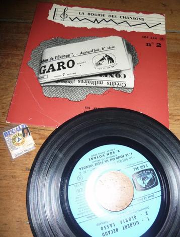 EP LA BOURSE DES CHANSONS No. 2 histoire d'un amour 1958 beschikbaar voor biedingen