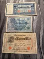Reichsbanknoten, Postzegels en Munten, Ophalen of Verzenden, Duitsland, Setje