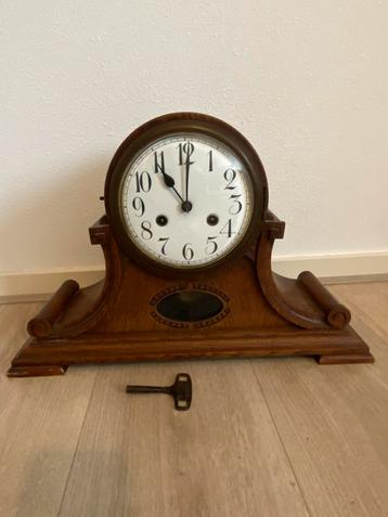 Antieke Pendule Klok - J. Boer Groningen beschikbaar voor biedingen