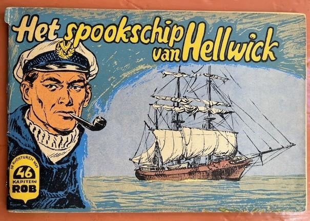 Kapitein Rob 13 deeltjes van 1949 tot 1962, Meerdere stripboeken, Ophalen of Verzenden, Gelezen