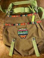 George Gina & Lucy GGL Schoudertas Uil Borduurwerk Y2K, Sieraden, Tassen en Uiterlijk, Tassen | Damestassen, Verzenden, Zo goed als nieuw