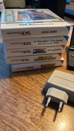Nintendo dsi + spellen, Zwart, Dsi, Ophalen of Verzenden, Gebruikt