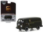 VW Volkswagen bus T1 Panel Van van Greenlight 1/64 UPS, Hobby en Vrije tijd, Ophalen of Verzenden, Nieuw, Auto