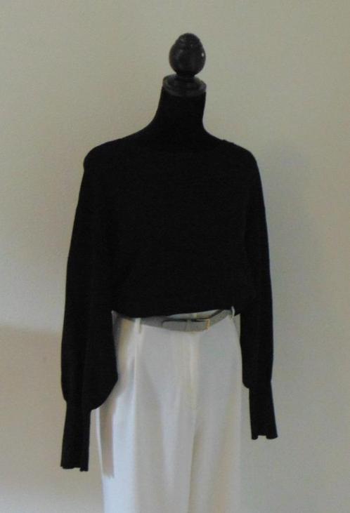 Fijne gebreide zwarte pullover van Studio Anneloes maat XL, Kleding | Dames, Truien en Vesten, Zo goed als nieuw, Maat 42/44 (L)