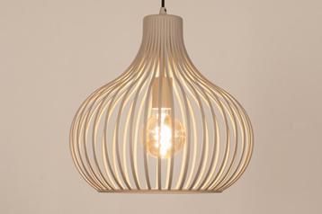 beige hanglamp 38cm of 48 cm of zwart bed tafel japandi lamp beschikbaar voor biedingen