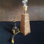 Vintage - Tafellamp - Rotan - Riet - Birma - Myanmar -*., Huis en Inrichting, Lampen | Tafellampen, Overige materialen, Gebruikt