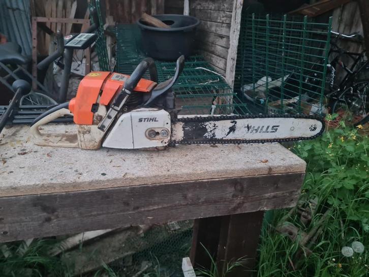 Stihl 044 - 72cc - Nette Zaag, Tuin en Terras, Handzagen, Gebruikt, Overige typen, Ophalen of Verzenden