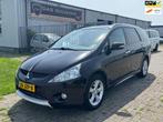 Mitsubishi Grandis 2.4-16V InSport 7PERS|AUTOMAAT|LEER|CRUIS, Auto's, Mitsubishi, Zwart, 7 stoelen, Zwart, Bedrijf