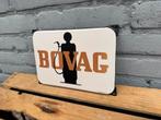 BOVAG Benzinepomp emaille reclame bordje, Antiek en Kunst, Ophalen of Verzenden