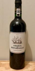 Amiral de Beychevelle 2015 Saint-Julien Bordeaux, Verzamelen, Frankrijk, Nieuw, Ophalen of Verzenden, Rode wijn