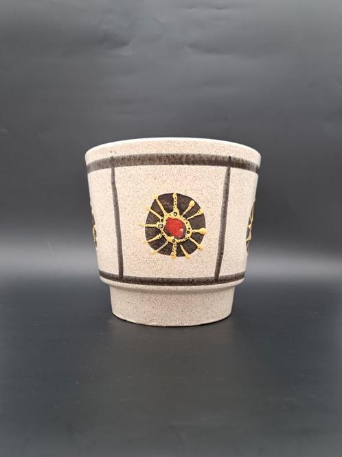 Vintage West Germany XL Bloempot FOHR H16 Ø18,5 cm, Antiek en Kunst, Antiek | Keramiek en Aardewerk, Ophalen of Verzenden
