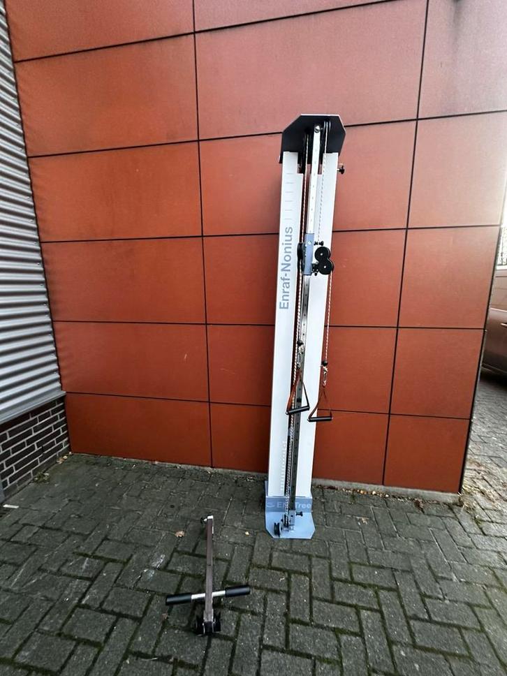 Enraf-Nonius EN-Tree Pulley 24kg met Witte Kap, Sport en Fitness, Fitnessmaterialen, Gebruikt, Overige typen, Ophalen