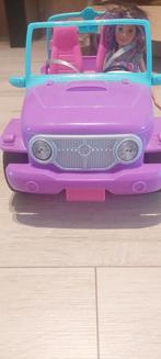 Barbie Auto - Roze Jeep, Ophalen of Verzenden, Zo goed als nieuw, Meisje