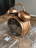 Vintage bronzen klok - Nieuw, Huis en Inrichting, Ophalen, Nieuw, Analoog, Wekker of Tafelklok