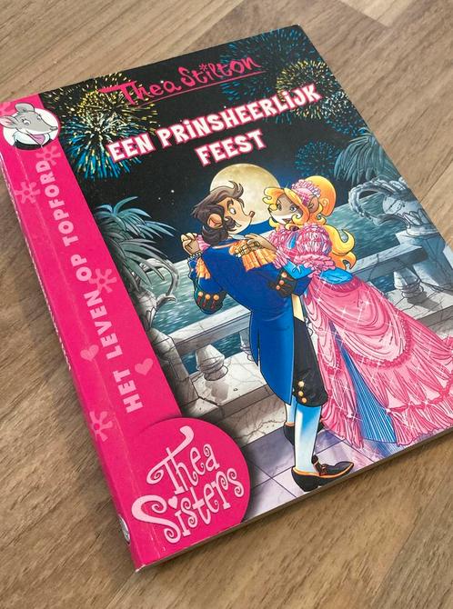 Thea Stilton - Een prinsheerlijk feest, Boeken, Kinderboeken | Jeugd | onder 10 jaar, Gelezen, Ophalen of Verzenden