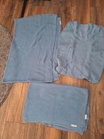 Meyco wieg/ledikantdeken + waskussenhoes, Ophalen, Zo goed als nieuw, 100 cm of meer, Deken