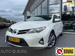 Toyota Auris 1.8 Hybrid Lease Pro | Automaat | Navi | Cruise, Gebruikt, 4 cilinders, Leder en Stof, Wit