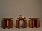 OBSCURA STANDS - brutalistisch vintage japandi krukje tafel, Ophalen, Minder dan 55 cm, N.v.t., N.v.t.