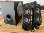 Logitech X-230 met goed geluid, Ophalen of Verzenden, Gebruikt, Audiokanaal 2.1, Logitech
