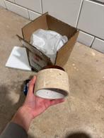 Nieuw in doos Wabi Sabi Travertijn Steen Plafondlamp Walnoot, Ophalen of Verzenden, Nieuw