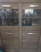 HUISKAMER MEUBELS BUFFETKAST/DRESSOIR/TAFELS TAUPE/GREY, Huis en Inrichting, Ophalen, MODERN, Zo goed als nieuw, 200 cm of meer