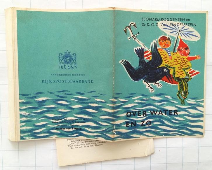 Over water en zo - L. Roggeveen, D.G. van Ringelestein, Verzamelen, Merken en Reclamevoorwerpen, Gebruikt, Overige typen, Ophalen of Verzenden