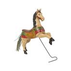 Vintage Houten Carrousel Paard Handbeschilderd Decoratief, Antiek en Kunst, Curiosa en Brocante, Ophalen of Verzenden
