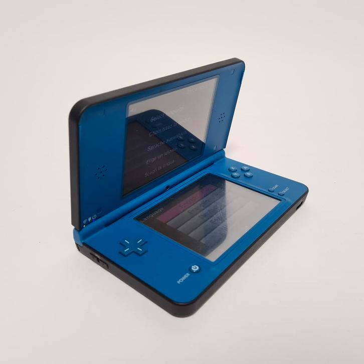 Nintendo DSi XL Blauw, Spelcomputers en Games, Spelcomputers | Nintendo DS, Gebruikt, Dsi XL, Blauw, Ophalen of Verzenden