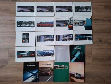 Set van 20 Volvo 440 460 folders beschikbaar voor biedingen