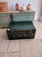 Donkergroen houten kistje, Ophalen of Verzenden