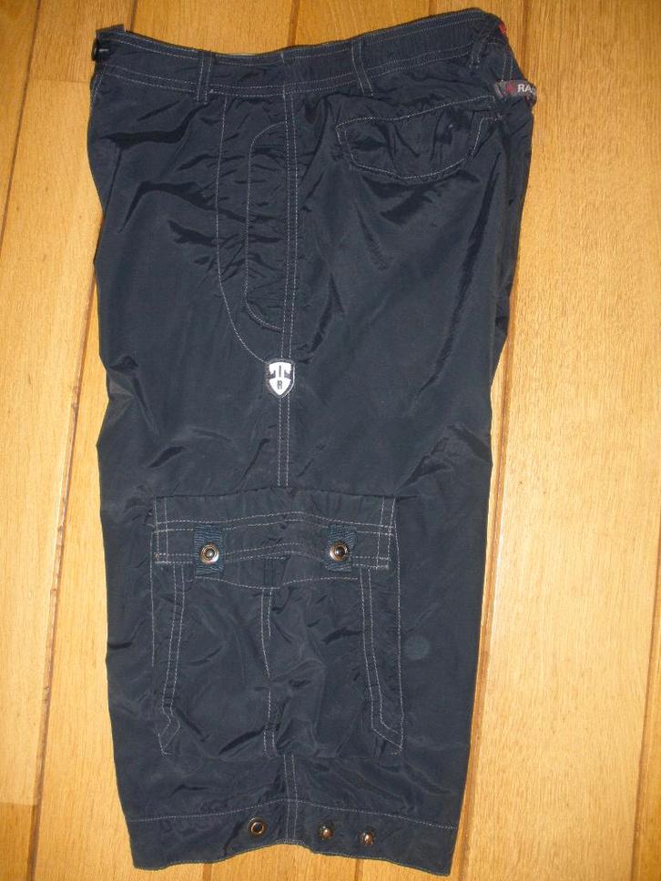 RAGS Industry bermuda donker grijs maat 164, Kinderen en Baby's, Kinderkleding | Maat 164, Zo goed als nieuw, Jongen, Broek, Ophalen of Verzenden