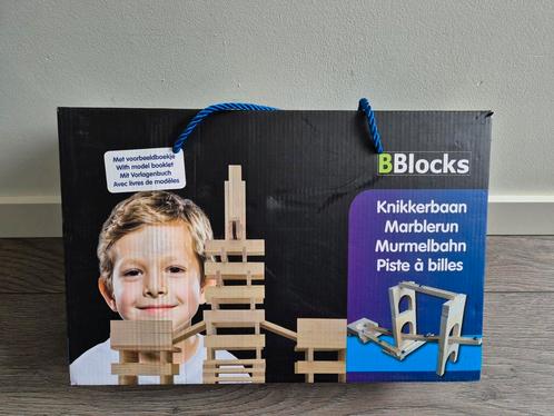 Twee dozen BBlocks houten knikkerbaan., Kinderen en Baby's, Speelgoed | Houten speelgoed, Zo goed als nieuw, Overige typen, Ophalen of Verzenden