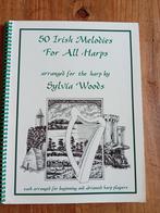 Sylvia Woods 50 Irish melodies for all harps bladmuziek, Ophalen of Verzenden, Nieuw