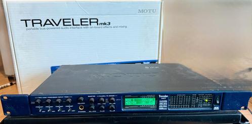 Motu traveller MK III, Audio, Tv en Foto, Professionele Audio-, Tv- en Video-apparatuur, Zo goed als nieuw, Audio, Ophalen of Verzenden