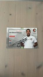 Handtekening Giovanni van Bronckhorst, Verzamelen, Ophalen of Verzenden, Zo goed als nieuw, Poster, Plaatje of Sticker, Feyenoord