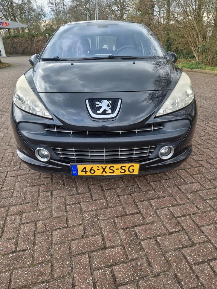Peugeot 207 panorama 1.6 VTI 16V 5DR 2007 Zwart, Auto's, Peugeot, Particulier, ABS, Airbags, Airconditioning, Bluetooth, Elektrische ramen
