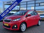 Peugeot 108 1.0 e-VTi 5 Deurs Active TOP! Airco Cruise Contr, Stof, Gebruikt, 4 stoelen, Origineel Nederlands